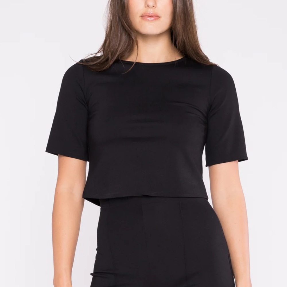Ripley Rader Black Pointe Short Sleeve Top Large